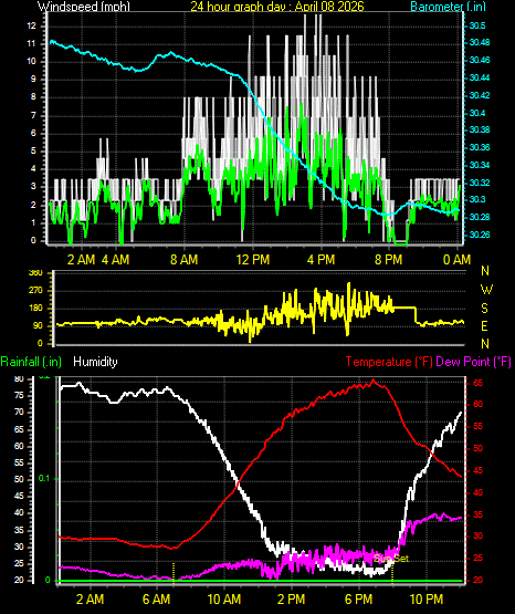 24 Hour Graph for Day 08