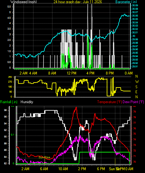 24 Hour Graph for Day 11