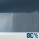 Wednesday: Rain Showers