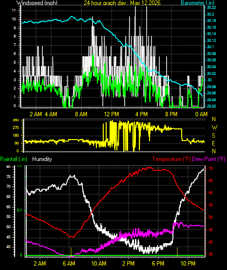 24 Hour Graph for Day 12